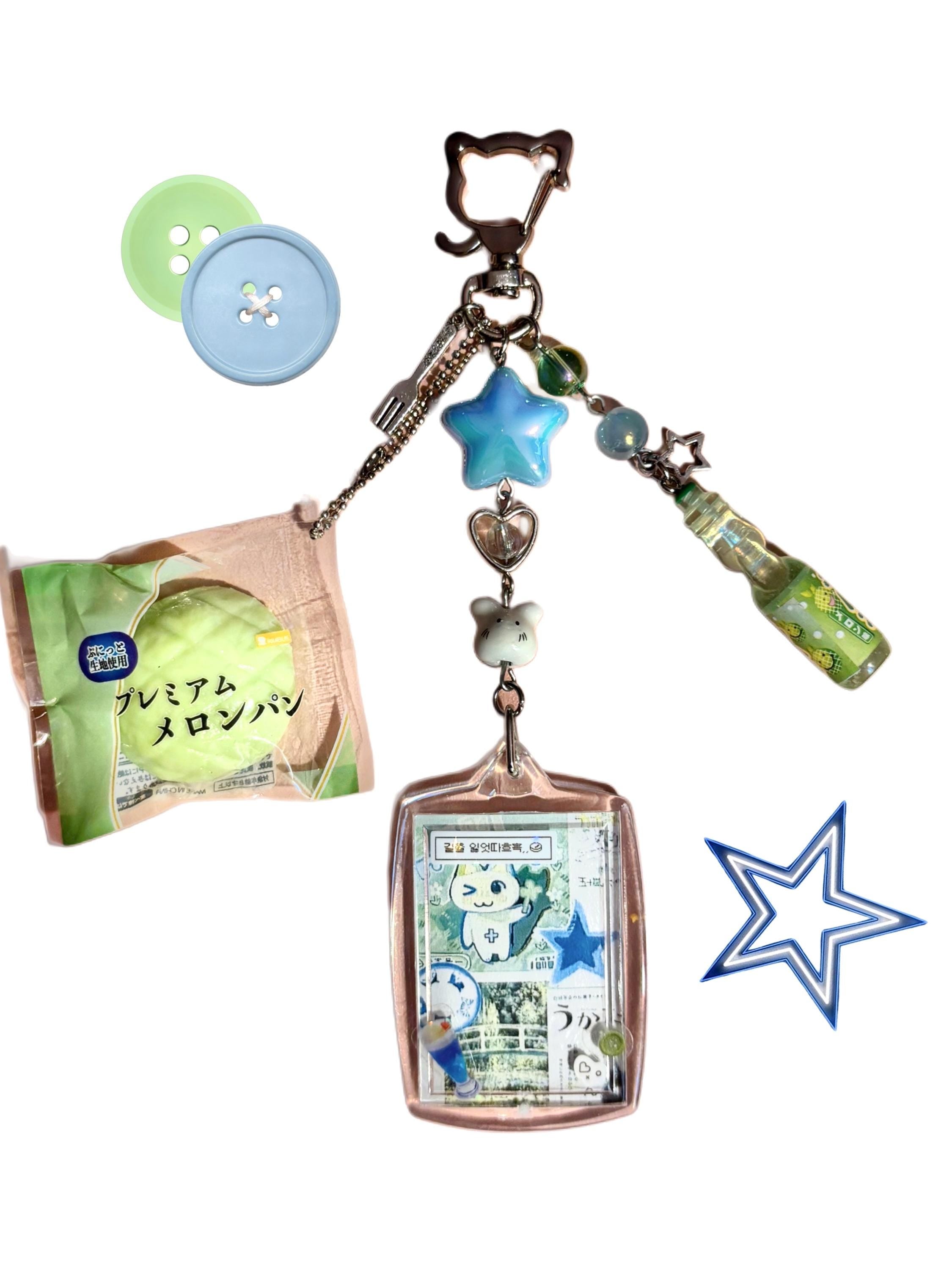 cute snack keychain