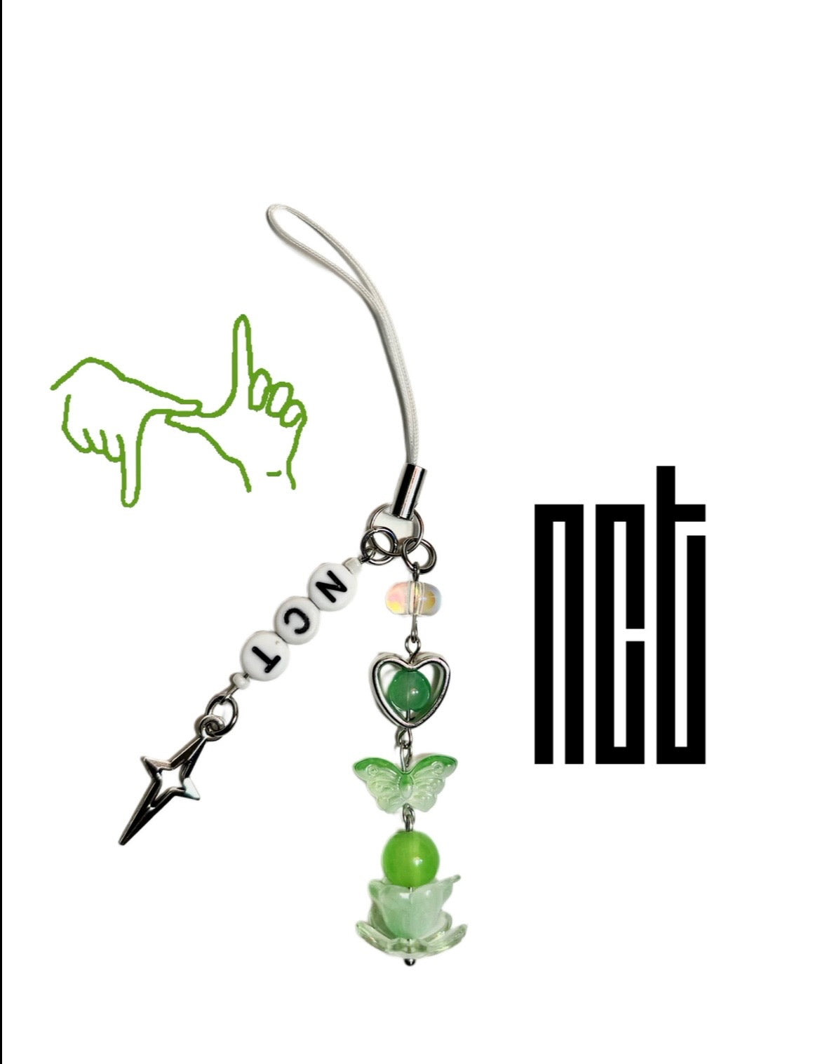 cute Kpop phone charm