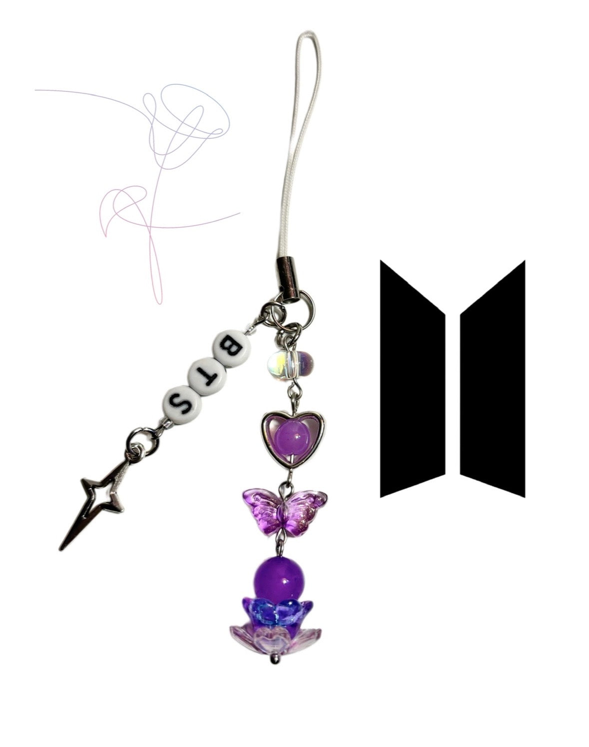 cute Kpop phone charm
